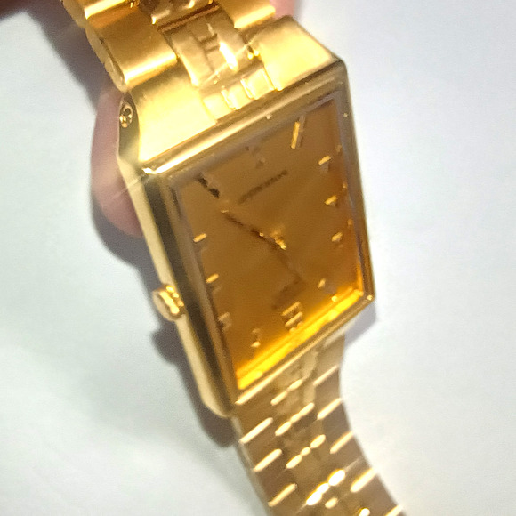 Citizen Gold Tone Tank Style Watch 1032-R wristwatch main image 11